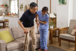 What are two categories of clients who commonly need home care?